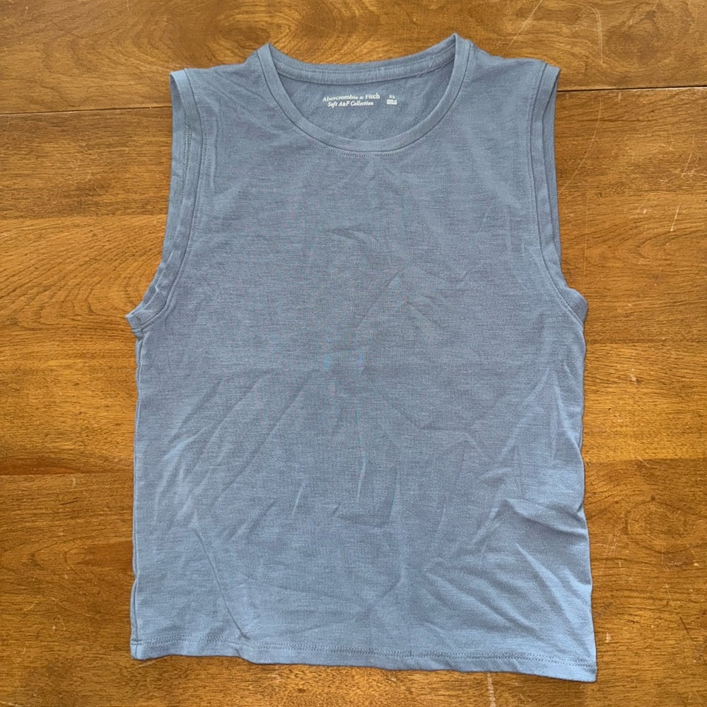 Abercrombie & Fitch Gray Tank Top Essential
